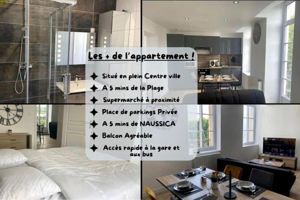 Appartamento L'Escapade Cote D'Opale Boulogne-sur-Mer Esterno foto